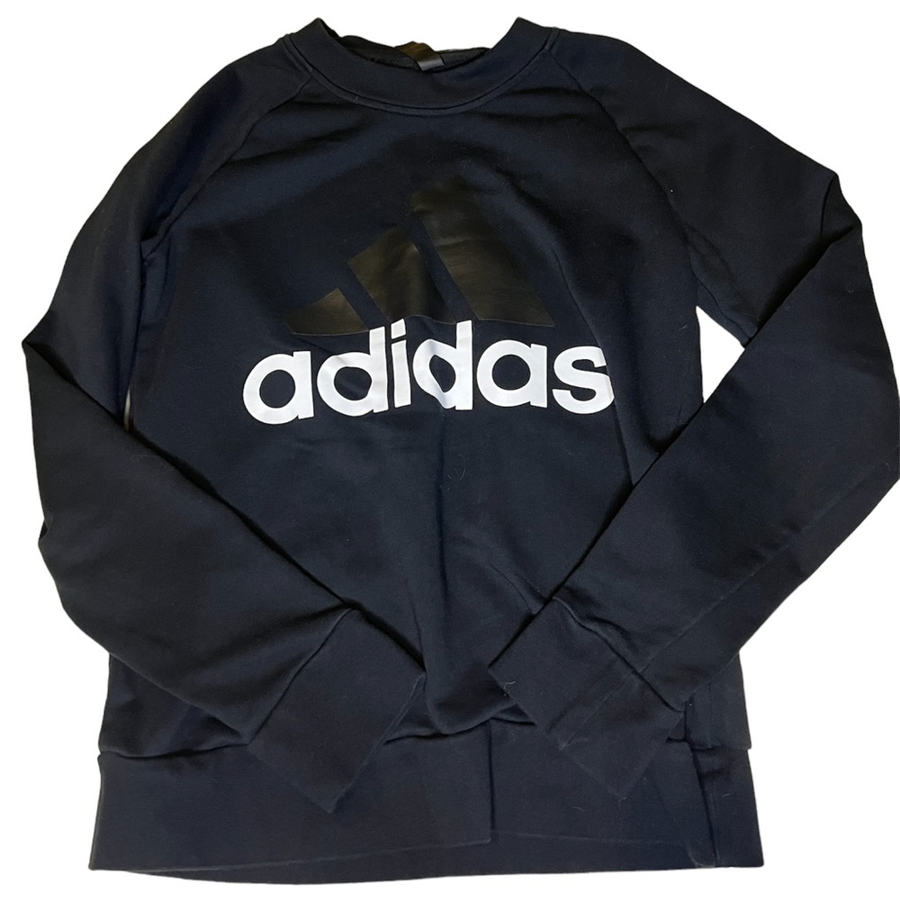 Adidas| Adidas Black and white Crewneck